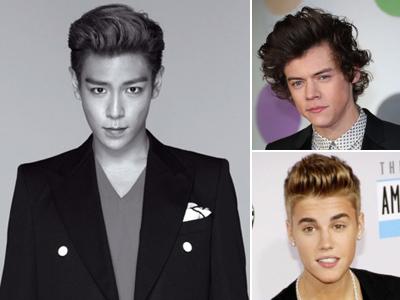 T.O.P Big Bang Kalahkan Harry Styles dan Justin Bieber Sebagai Musisi Pria Terseksi 2013!